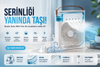 FerahSepet Buzlu Sulu Mini Masaüstü Fan